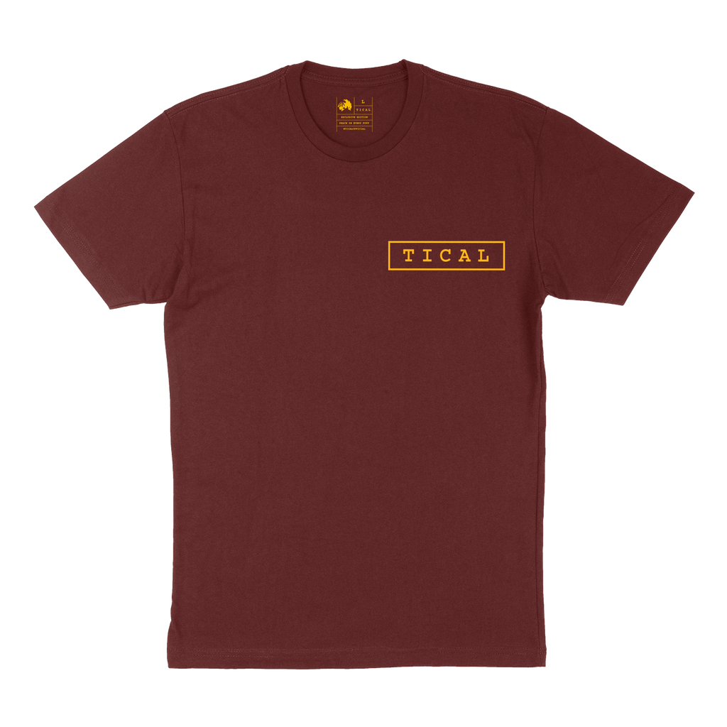 Dead Eye T Shirt Maroon