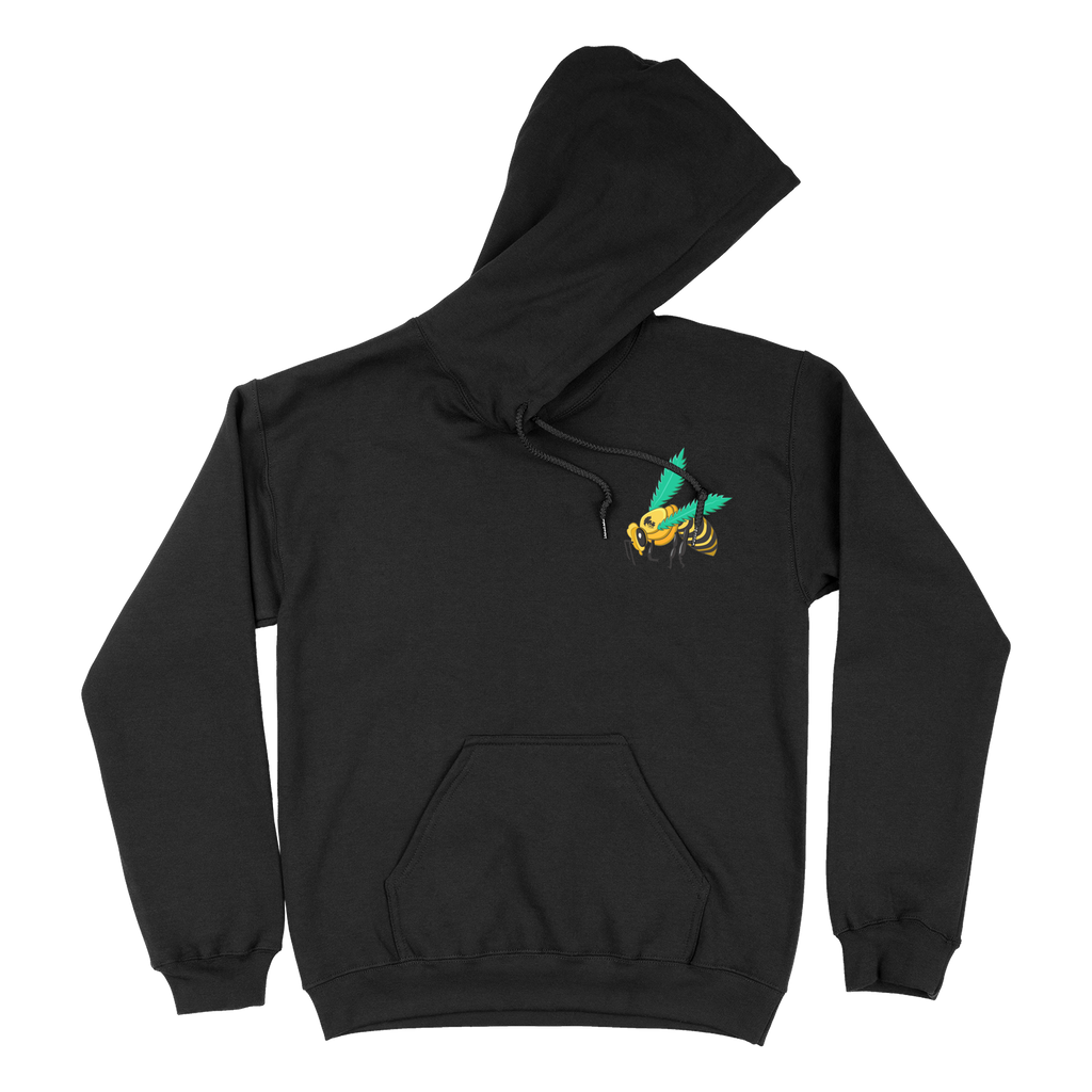 TICAL Bee Hive Pullover Hoodie Black