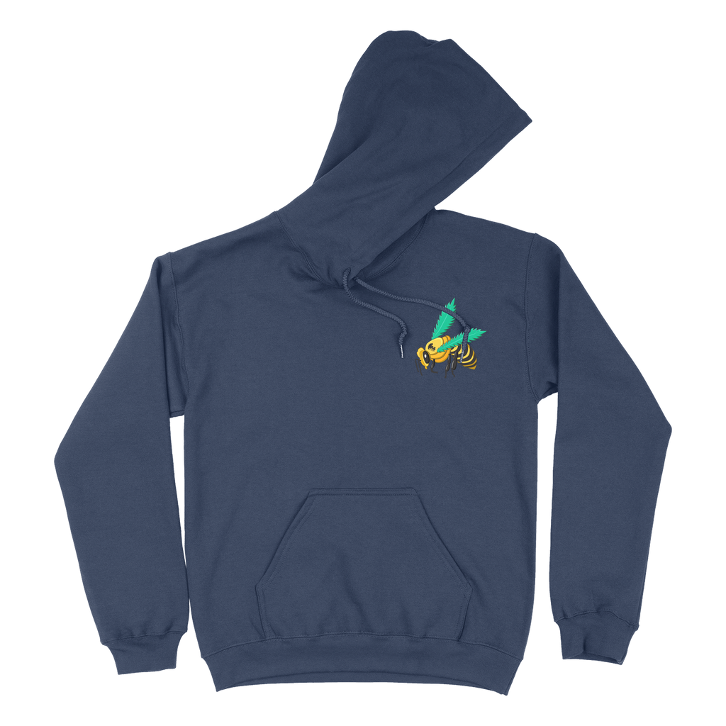 TICAL Bee Hive Pullover Hoodie Navy